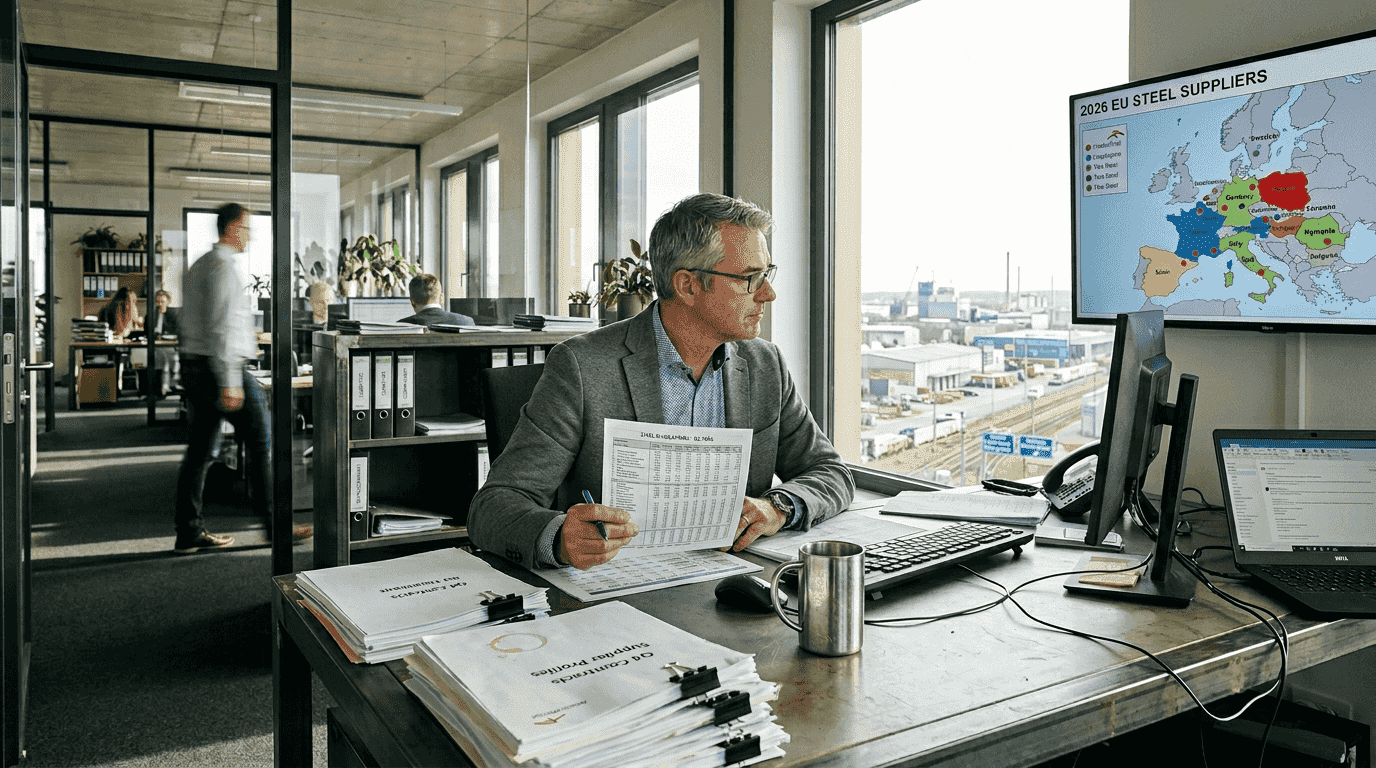 Steel supply tips for European manufacturers in 2026